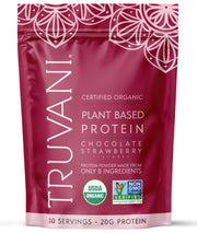 Truvani Vegan Pea Protein Powder | Vanilla | 20g Organic Plant Based Protein | 18 Servings | Keto | Gluten & Dairy Free | Low Carb | No Added Sugar