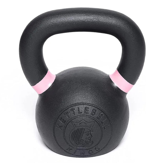 Kettlebell Kings Powder Coated Kettlebell Weights - 9-97 lb Strength Training Kettlebells for Men and Women - Hand Weights Workout Gym Equipment - Weights Set for Home Gym- New