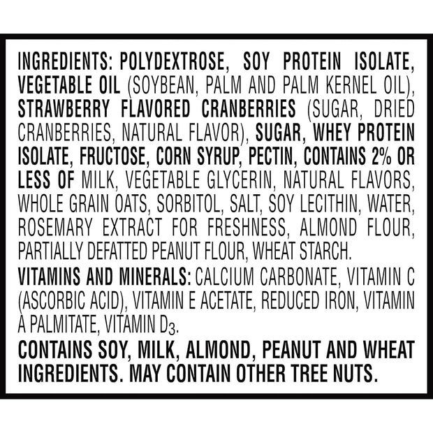 Kellogg's Special K Protein Meal Bars, 12g Protein, Meal Replacement, Strawberry (3 Boxes)