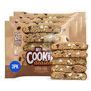 My Cookie Dealer Protein Cookies, Variety Pack (5-Pack, 2.2oz Each) - 15-17g of Protein per Cookie - Individually Wrapped Travel Snacks