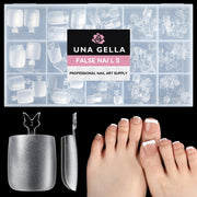 UNA GELLA Solid Nail Glue Gel Soft Gel Nail Tips Glue 15ml Lamp Curing Needed Solid Soak Off Glue Super Strong Nail Glue For Fake Acrylic Nails Extension Press On Nails