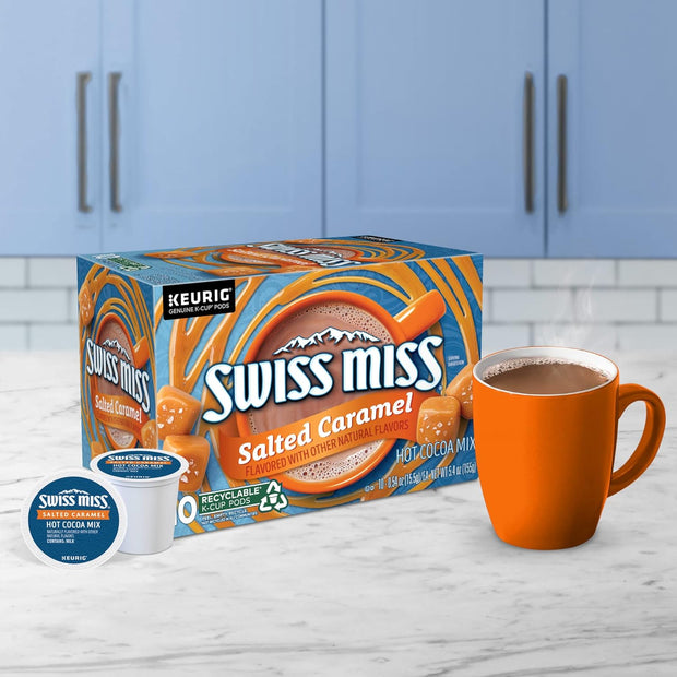 Swiss Miss Milk Chocolate Hot Cocoa, Single-Serve Keurig K-Cup Pods, Hot Chocolate, 44 Count