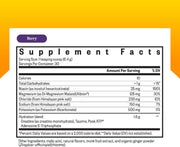 Seeking Health Optimal Electrolyte Powder, Berry Flavor, Healthy Energy and Endurance Support, Promotes Hydration and Healthy Muscles, Vegan and Vegetarian (30 Servings)*