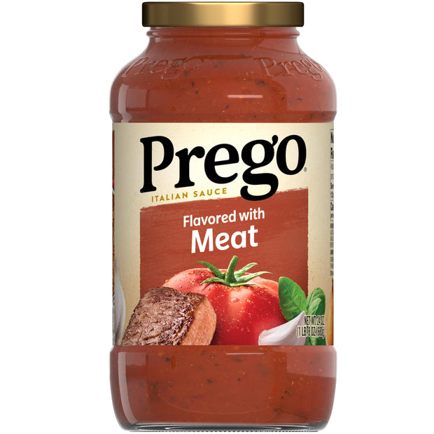 Prego Pasta Sauce, Italian Tomato Sauce with Roasted Garlic & Herbs, 24 Ounce Jar