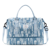 Travel Duffel Bag,Sports Tote Gym Bag,Shoulder Weekender Overnight Bag for Women