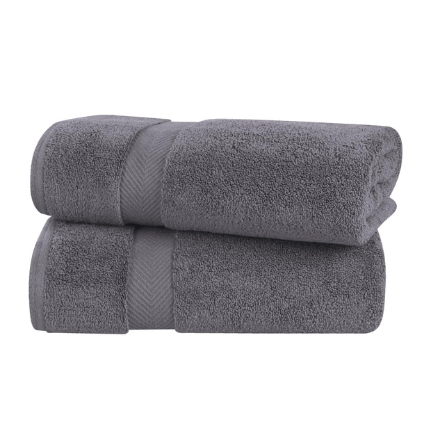Superior Zero Twist 100% Cotton Bathroom Towels, Super Soft, Fluffy, and Absorbent, Premium Quality 6 Piece Towel Set with 2 Washcloths, 2 Hand Towels, and 2 Bath Towels, Coral