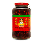 Lao Gan Ma Spicy Chili Crisp Hot Sauce – Restaurant Size 23.63 oz (670g) – Authentic Chinese Chili Oil with Crunchy Bits