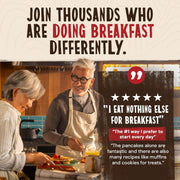 Kodiak Cakes Protein Pancake Power Cakes, Flapjack and Waffle Baking Mix, Buttermilk, 20 Oz, (Pack of 6)