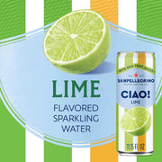 San Pellegrino Lime Ciao Sparkling Water 6 Pack