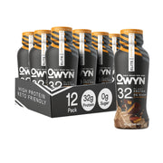 OWYN Only What You Need Pro Elite Vegan High Protein Keto Shake, 32g Protein, 9 Amino Acids, Omega-3, Prebiotics, Workout and Recovery, 0g Net Carbs, Zero Sugar (Variety, 12 Fl Oz (Pack of 12))