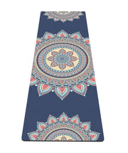 nuveti Yoga Mat Print Extra Thick TPE Non Slip Fitness Exercise Mat with Carrying Bag,72"x24" Extra Thick 6MM Exercise & Workout Mat for Yoga, Pilates Fitness and Floor Exercises