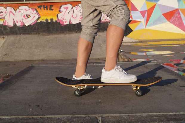 M7 Sport Kinesiology Ankle Tape for Ankle Sprain and Injury Recovery, Kt Tape for Ankle, Pain Relief Therapeutic Tape, Plantar Fasciitis, Waterproof, Eases Swelling (Beige, 4-Pack)