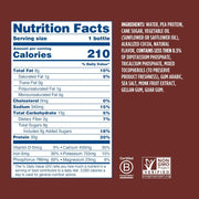 Ripple Vegan Protein Shake | Chocolate | 20g Nutritious Plant Based Pea Protein | Shelf Stable | No GMOs, Soy, Nut, Gluten, Lactose | 12 Oz, 12 Pack