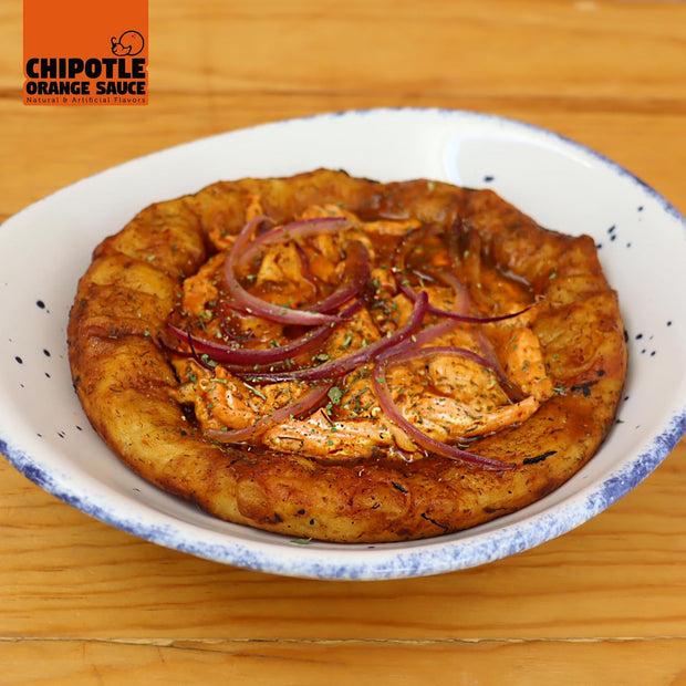 Mr Wings Chipotle Pepper & Orange Mild Sauce 1 Gallon (128 Fl Oz). Authentic consistent chili sauce, ideal for cooking pork and chicken. Big sauce bulk.