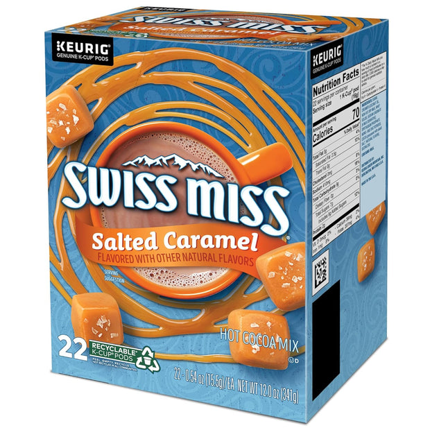 Swiss Miss Milk Chocolate Hot Cocoa, Single-Serve Keurig K-Cup Pods, Hot Chocolate, 44 Count