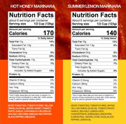 Sauz | Variety Pack, 25 Oz Jars (4-Pack), Includes Hot Honey Marinara, Creamy Calabrian Vodka, Wild Rosemary, Summer Lemon, Gluten-Free, Non-GMO, Multi-Use, Clean Ingredients – Small Batch Craft Sauces