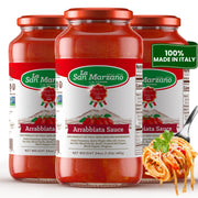 La San Marzano Marinara Sauce, 24 oz, Pasta Sauce Made in Italy, All Purpose Tomato Premium Quality, All Natural, Mediterranean Diet, Non GMO, Vegan, Gluten Free