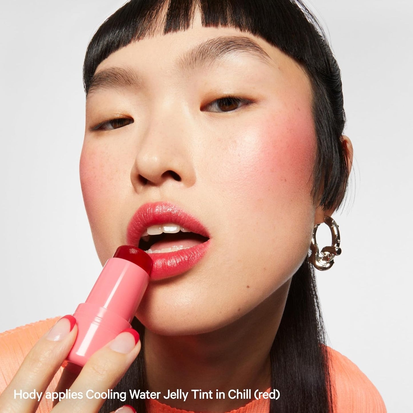 Milk Makeup Cooling Water Jelly Tint – Sheer Lip + Cheek Stain with Vegan Collagen, Seawater + Aloe – Hydrating, Long-Lasting, Buildable Lip Tint + Blush