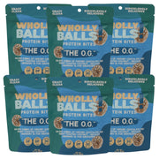 Wholly Balls Protein Bites – Healthy Plant-Based Snack – High Protein, Low Sugar, Gluten-Free Energy Balls (Pack of 6, Sampler Pack)