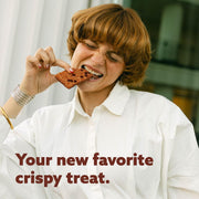 Mezcla Puff Crispy Protein Bars, Gluten Free & Vegan Protein Bars, 10g Protein, Alt for Crispy Rice Treat, Granola Bars & Breakfast Bars, Healthy Snacks for Adults, Peanut Butter Chocolate, 12 Pack