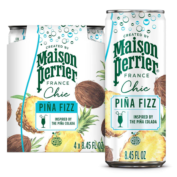 Maison Perrier Chic Pina Fizz, 8.45 FL OZ Can (4 Count)