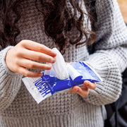 Nice 'N Clean Sensitive Skin Wet Hand Wipes Infused with Aloe & Vitamin E, Blue, 400 Count