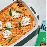 Kaizen Low Carb Keto Pasta Fusilli - High Protein (20g), Gluten-Free, Keto-Friendly (6g Net), Plant-Based Lupini Noodles made w/High Fiber Lupin Flour - 8 ounces (Pack of 3)