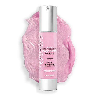 SIMPLY SMOOTH Magic Potion Blowout Serum – Keratin-Infused, Heat-Activated Styling Serum for Frizz-Free, Bouncy Blowouts | Adds Volume, Shine, and 450°F Heat Protection (1.69 oz)