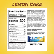 Pure Protein Bars Nutritious Snacks to Support Energy, Lemon Cake, 6 Count (Pack of 1)