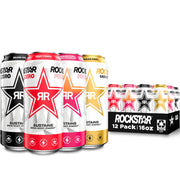 Rockstar Pure Zero Energy Drink,3 Flavor Pure Zero Variety Pack 2, 0 Sugar, with Caffeine and Taurine, 16oz Cans (12 Pack) (Packaging May Vary)
