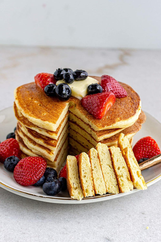 TruEats Pancake & Waffle Mix: Diabetic Friendly, Protein & Fiber Rich, Low Glycemic & Gluten Free, No Sugar Added, Vegan Friendly, Dairy Free, Plant Based, Sweetened with Monk Fruit Sweetener