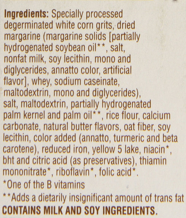 Quaker Instant Grits, Butter, 12 Ounce