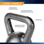 Marcy Hammertone Kettle Bells - 10 to 55 lbs. HKB Workout Weights
