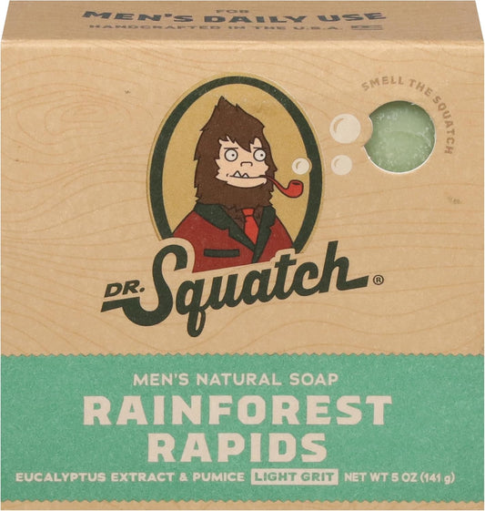 Dr. Squatch, Bar Soap Rainforest Rapids, 5 Ounce