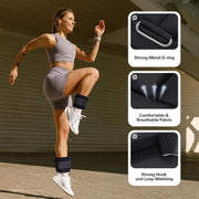 Sportneer Ankle Weights 0.5/1/2/3/5 LBS 1 Pair Wrist Leg Arm Weights for Women Men Kids Child with Adjustable Straps, Strength Weighted for Jogging Running Walking Fitness Gym Workout