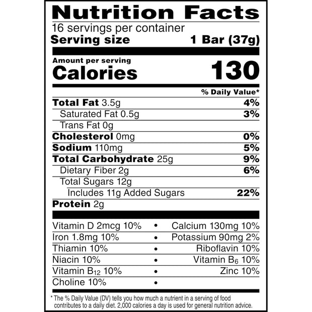 Nutri-Grain Breakfast Bars, Made with 10g Whole Grains, Snack Bars, Apple Cinnamon, 20.8oz Box (16 Count)