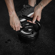 Tru Grit Fitness - Adjustable Kettlebell Weight Set - 20LB - Home Gym or Office Strength Training Equipment