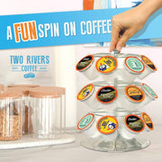 Two Rivers Coffee Hot Chocolate Pods Single Serve Cocoa Variety Sampler Pack Compatible with 2.0 Keurig K-Cup Brewers, 40 Count