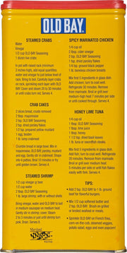 OLD BAY Seasoning, 7.5 lb - One 7.5 Pound Container of OLD BAY All-Purpose Seafood Seasoning, Perfect for Crabs, Shrimp, Chicken, Chowder, Pizza, Fries and More