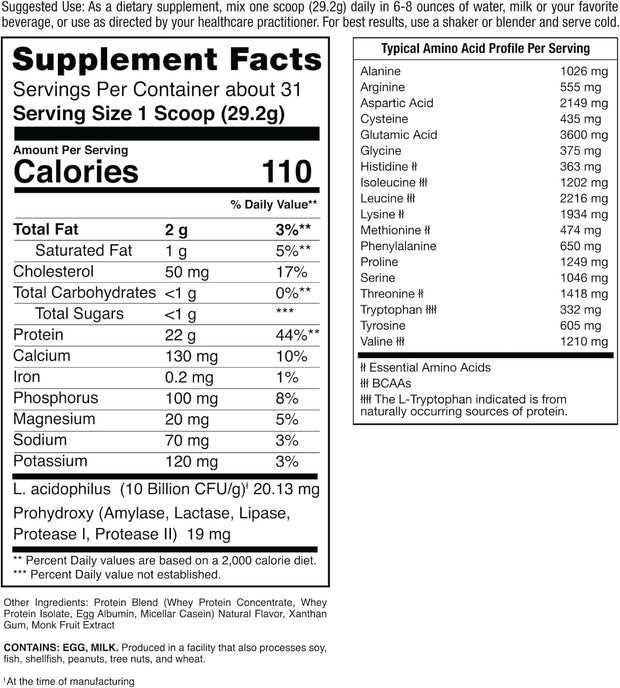 Jocko Mölk Whey Protein Powder (Banana Cream)