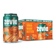 Zevia Zero Sugar Soda, Nostalgic Variety Pack, 12 oz Cans (24-Pack) – Naturally Sweetened, Non-GMO Project Verified, Gluten-Free, Vegan