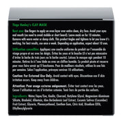 Tiege Hanley Mens Detoxifying Facial Clay Mask, 2 Oz (1-Pack) - Deep Pore Cleansing Charcoal Face Mask with Natural Kaolin Clay Absorbs Excess Oil & Reduces Appearance Pores - Skin Care for Men