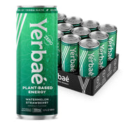 Yerbaé Energy Seltzer - Variety Performance Pack. No Sugar/Calories/Carbs. Energized by Yerba Mate Naturally Caffeinated Plant-Based, Healthy Alternative to Coffee/Sugary Sodas, Pack of 12, 12oz cans
