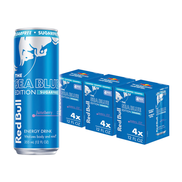 Red Bull Pink Edition Sugar Free Energy Drink, Wild Berries, 8.4 fl. oz., Pack of 8 cans, with 80mg Caffeine, Taurine & B Vitamins