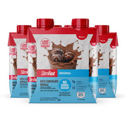 SlimFast Meal Replacement Shake, Original Cappuccino Delight, No Added Sugar, Meal Replacement Shakes, 10g Ready to Drink Protein, 5g Fiber, 25 Vitamins and Minerals, 11 Fl. Oz, 12 Count