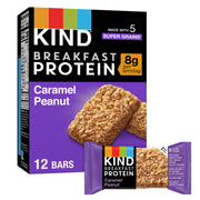 KIND Breakfast Protein Bars, Almond Butter, Healthy Snacks, Gluten Free, 8g Protein, 6 Count