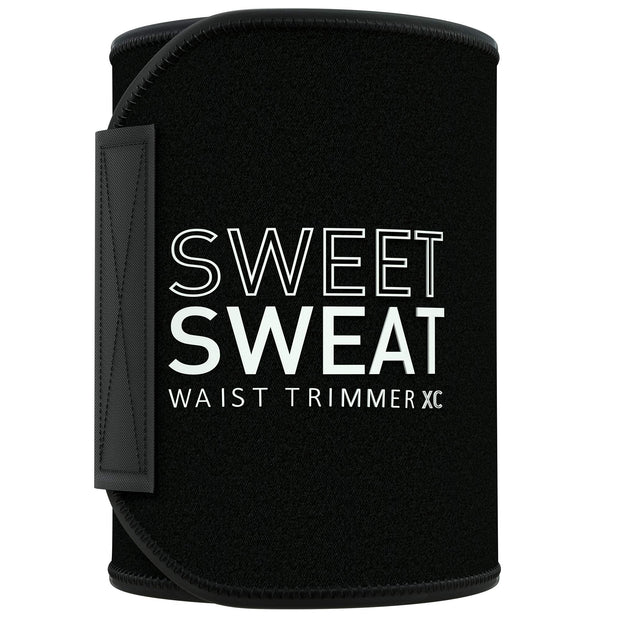 Sports Research® Sweet Sweat Waist Trimmer - Premium Sweat Enhancing Fitness Belt for Women & Men - 5 Adjustable Sizes