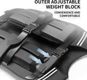 PROIRON Weighted Vest Men 22LB/44LB Adjustable Tactical Weight Vest for Walking Men Strength Training Weight Vests Running Workout
