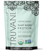 Truvani Vegan Pea Protein Powder | Vanilla | 20g Organic Plant Based Protein | 18 Servings | Keto | Gluten & Dairy Free | Low Carb | No Added Sugar