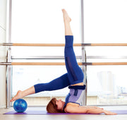 ProBody Pilates Small Exercise Ball - 9 Inch Workout Ball for Stability, Barre, Yoga, Core & Physical Therapy